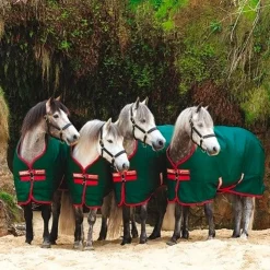 Horseware - Couure d'extérieur Rambo Original / rouge 0g Vert Hot