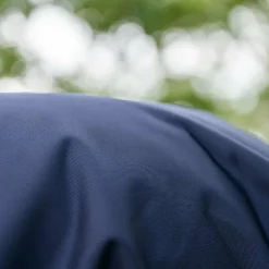 Clearance Horseware - Couverture d'extérieur Rambo Supreme Turnout Plus / thunderstorm grey/ silver 250g Marine