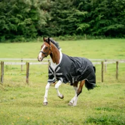 Horseware - Couverture d'extérieur Amigo Turnout / titanium grey/ argent 0g Noir Outlet