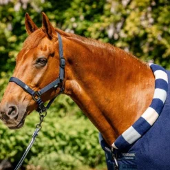 Horseware - Couverture polaire Newmarket Cosy witney navy Bleu Clearance