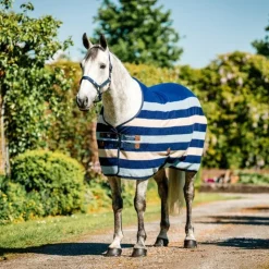 Sale Horseware - Couverture polaire Newmarket witney navy Bleu