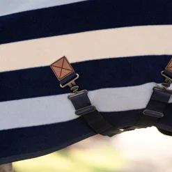 Horseware - Couverture polaire Newmarket Pony witney navy Bleu Clearance