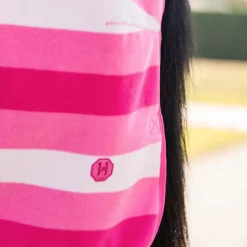 Sale Horseware - Couverture polaire Newmarket witney pink Rose