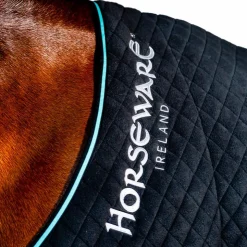 Horseware - Couverture séchante Autumn Cooler / aqua/ argent 50g Noir Sale