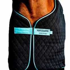 Horseware - Couverture séchante Autumn Cooler / aqua/ argent 50g Noir Sale
