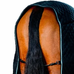 Horseware - Couverture séchante Autumn Cooler / aqua/ argent 50g Noir Sale