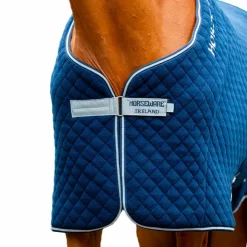 Horseware - Couverture séchante Autumn Cooler / argent 100g Marine Best