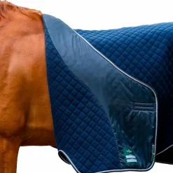 Horseware - Couverture séchante Autumn Cooler / argent 100g Marine Best