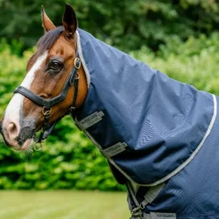 Horseware - Couvre-cou Amigo Bravo 12 XL / titanium grey/ argent 0g Marine Online