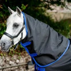 Discount Horseware - Couvre-cou Amigo Ripstop Turnout / classic blue 150g Noir