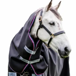 Outlet Horseware - Couvre-cou pour couverture Rambo Supreme / bordeaux/ bleu 0g Marine