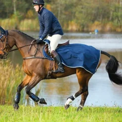Horseware - Couvre-reins Rambo imperméable 0g Marine Online