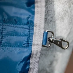 Hot Horseware - Doublure liner thérapeutique Ionic Therapy imperial blue/ argent/ marine 50g Bleu