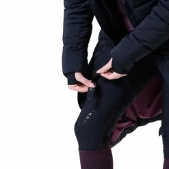 Horseware - Doudoune longues femme Verve Noir Hot