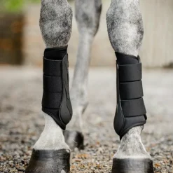 Discount Horseware - Guêtres ouvertes Classic Noir