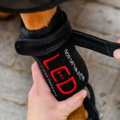Horseware - Guêtres thérapeutiques pour chien Lumière rouge LED Noir Online