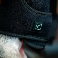 Horseware - Guêtres thérapeutiques lumière rouge LED (x1) Noir Clearance