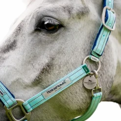 Horseware - Licol spécial pâturage Field Safe blue haze Bleu Clearance
