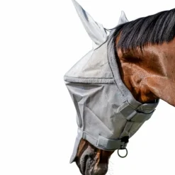 Horseware - Masque anti-mouches Rambo Fly Mask argent/ titanium grey/ argent Gris