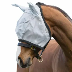 Online Horseware - Masque anti-mouches Amigo argent/ foncé Gris