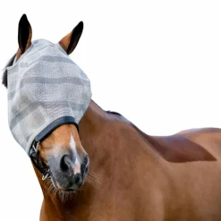 Horseware - Masque anti-mouches sans oreilles Newmarket witney charcoal Gris Best