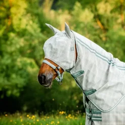 Horseware - Masque anti-mouches Newmarket witney charcoal Gris Outlet