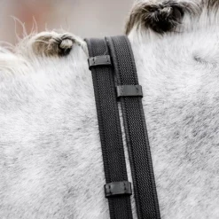 Discount Horseware - Rênes Rubber Grip Continental Noir