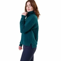 New Horseware - Sweat manches longues femme Liberty Winter dynasty green Vert