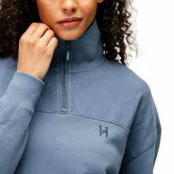 Online Horseware - Sweat manches longues femme Vitality Hw blue Bleu