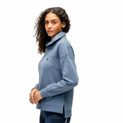 Online Horseware - Sweat manches longues femme Vitality Hw blue Bleu