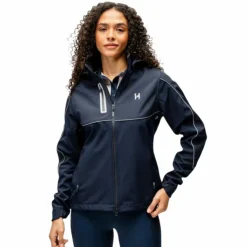 Horseware - Veste manches longues softshell femme Tempo Marine Hot