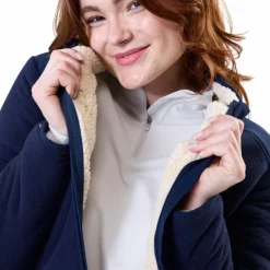 New Horseware - Veste polaire manches longues femme Pace Marine