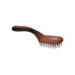 Imperial Riding - Brosse à crins Boomerang choco/ noir Marron Best