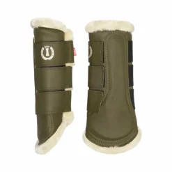 Imperial Riding - Guêtres fermées moutons x2 Vert Outlet