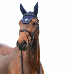 Jump'In - Bonnet chevaux Écusson / / caramel Marine New