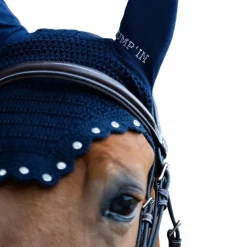 Jump'In - Bonnet pour chevaux Balthazar / diamant Marine