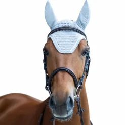 Jump'In - Bonnet pour chevaux Balthazar / lurex Gris