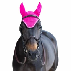 Sale Jump'In - Bonnet pour chevaux Balthazar fuschia/ noir Rose