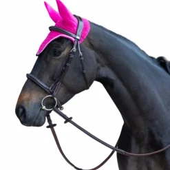 Sale Jump'In - Bonnet pour chevaux Balthazar fuschia/ noir Rose
