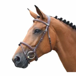 Outlet Jump'In - Bridon One London avec rênes Noisette