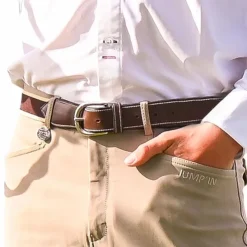 Jump'In - Ceinture élastique mixte havane Marron Sale