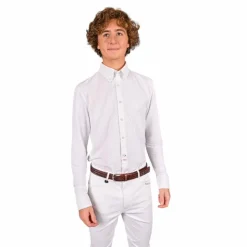 Jump'In - Chemise de concours manches longues homme Félix Blanc Online