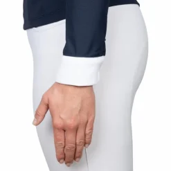 Jump'In - Chemise manches longues de concours femme Carla Marine Best