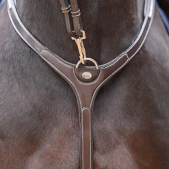 Outlet Jump'In - Collier de chasse et fourche de martingale Premium Clincher noisette Marron