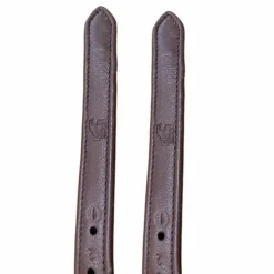 Jump'In - Etrivières recouvertes cuir noisette