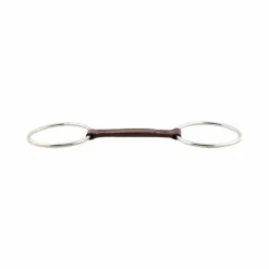 New Jump'In - Mors en cuir droit grands anneaux