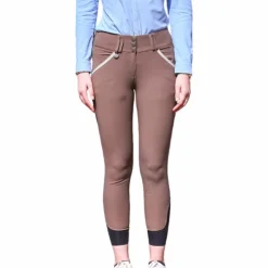 Jump'In - Pantalon d'équitation femme Sofia grège Marron Sale