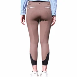 Jump'In - Pantalon d'équitation femme Sofia grège Marron Sale