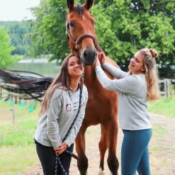 Jump'In - Pantalon d'équitation femme Super X lagon Bleu Discount