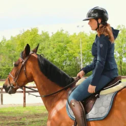 Jump'In - Pantalon d'équitation femme Super X lagon Bleu Discount